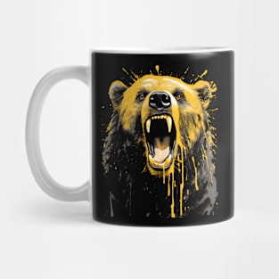 Black Bear Painting Mug